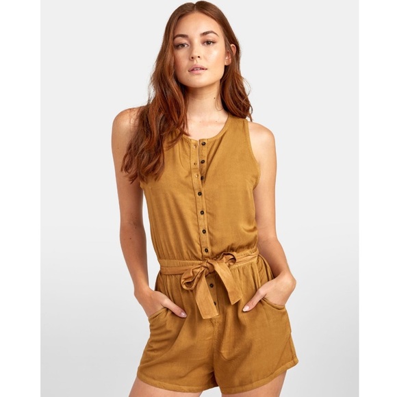 🔥🔥RVCA - LATTER ROMPER🔥🔥 - Picture 3 of 9